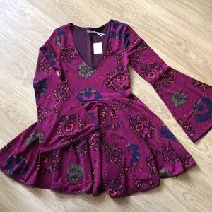 NWT urban outfitters bell sleeve minidress HP✨